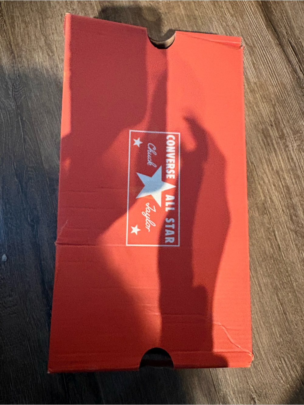 Converse Red Shoe Box with White Logo